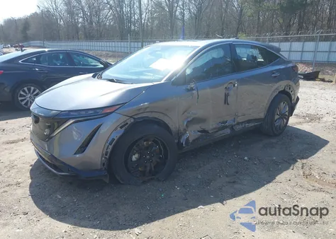 2023 Nissan Ariya Evolve+ z USA, uszkodzony, nr VIN JN1BF0BA2PM409538